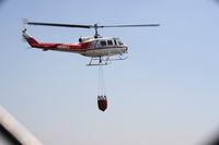 N66HJ - Taken at the Station Fire, 2009 - by Steve Goldsworthy