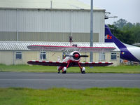 N74189 @ EGPH - Boeing stearman at EDI for the East fortune airshow - by Mike stanners