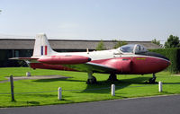 XP640 @ ELVINGTON - BAC 84 Jet Provost T4. Formerly from RAF No 1 SoTT, Halton. Seen at the Yorkshire Air Museum, Elvington, UK in 1998. - by Malcolm Clarke