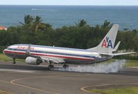N934AN @ TNCM - AA landing at tncm