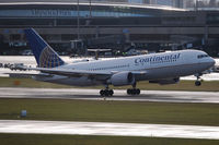 N73152 @ LSZH - Continental Airlines Boeing 767-200 - by Hannes Tenkrat