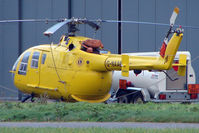 G-NAAB @ EGBJ - Bolkow Bo105 at Staverton - by Terry Fletcher