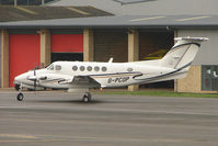 G-PCOP @ EGBJ - Gama Aviation Beech 200 at Staverton - by Terry Fletcher