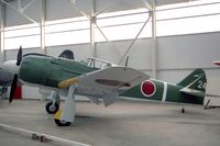 24 @ EGWC - Kawasaki Ki 100-1b at The Aerospace Museum, RAF Cosford in 1995. - by Malcolm Clarke