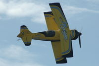 SE-XZA @ ENRY - Jacob Holländer displaying his Pitts 12S Python at Rygge air force base, Norway.