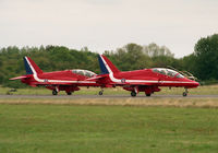 XX264 @ EGTC - British Aerospace Hawk T1A at Cranfield Airport in 1994. - by Malcolm Clarke