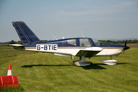 G-BTIE @ EGCV - seen @ Sleap