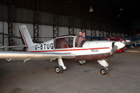 G-BTUG @ EGBS - seen @ Shobdon - by castle