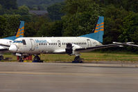 G-BTZG @ EGCD - seen @ Woodford - by castle