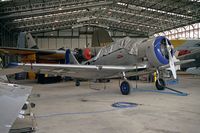 G-BRWB @ EGSU - North American T-6G Texan. Previously 51-14526 at the Imperial War Museum, Duxford in 1994. - by Malcolm Clarke