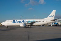 YR-BAE @ VIE - Blue Air Boeing 737-400