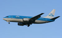 PH-BDA @ EGCC - KLM's first Boeing 737-300 - withdrawn & now sitting at Kemble, England. - by MikeP