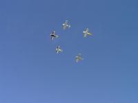 N157GS @ CCB - Leading another type of formation - by Helicopterfriend