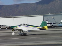 N628PV @ CCB - Touching down on runway 24 - by Helicopterfriend
