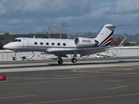 N401QS @ KSMO - N401QS arriving on RWY 21 - by Torsten Hoff