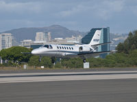 N100WP @ KSMO - N100WP arriving on RWY 21 - by Torsten Hoff