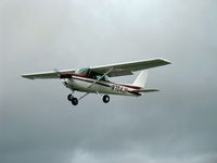 N704JH @ SZP - 1976 Cessna 150M Continental O-200 100 Hp, on final Rwy 22 - by Doug Robertson