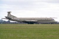 XZ284 @ EGXW - Hawker Siddeley Nimrod MR2 From RAF No 206 Sqn, Kinloss at RAF Waddington's Air Show in 1995. - by Malcolm Clarke