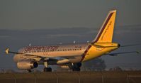 D-AGWD @ EDDP - Early morning shuttle from Cologne - by Holger Zengler