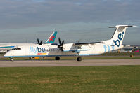 G-JEDL @ EGCC - About to roll on Manchester's second Runway. - by MikeP