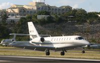 N617CS @ TNCM - N617CS landing at TNCM