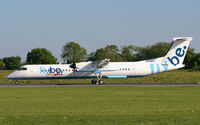 G-JECN @ EGCC - Runway 05R evening arrival. - by MikeP