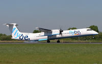 G-ECOA @ EGCC - Just arriving on Runway 05R. - by MikeP