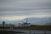 N787BA @ PAE - TAKE OFF  ON MAIDEN FLIGHT