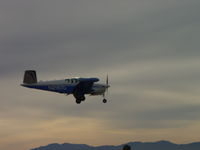N2167D @ CCB - Capt Hal visiting and preparing to land runway 24 - by Helicopterfriend