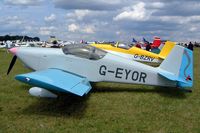 G-EYOR @ EGBP - Van's RV-6 [PFA 181A-13259] Kemble~G 09/07/2004. Seen at the PFA Fly in 2004 Kemble UK. - by Ray Barber