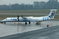 G-FLBC @ EGBB - FlyBe Dash 8 at BHX - by Terry Fletcher