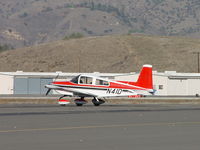 N41D @ POC - Parked at Brackett transient parking - by Helicopterfriend