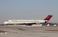 N764NC @ KMKE - DC-9-51 - by Mark Pasqualino