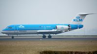 PH-KZU @ EHAM - KLM Fokker F28 - by Jan Lefers