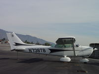 N738TB @ CCB - Parked in transient parking - by Helicopterfriend