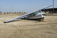 N132WB - Victim of Hurricane Ike -- High Island, Texas. - by Joe Arbona