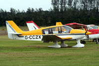 G-CCZX @ EGBS - seen @ Shobdon - by castle