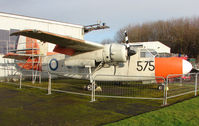 WF122 @ X3DT - Sea Prince T1 exhibited at the Doncaster AeroVenture Museum - by Terry Fletcher