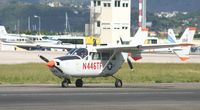 N446TF @ TNCM - N446TF back tracking runway 10 for to the taxi way Bravo befor take off