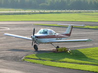 OO-GVE @ EBSP - Beech Be77 Skipper OO-GVE European Flight Academy OO-GVE @ EBSP - Beech Be77 Skipper OO-GVE European Flight Academy