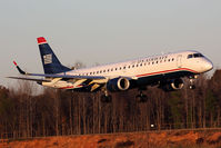 N945UW @ CLT - US Airways N945UW (FLT AWE963) from Minneapolis/St Paul Int'l (KMSP) arriving to RWY 18C. - by Dean Heald
