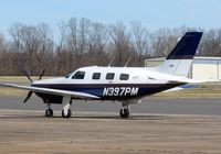 N397PM @ DTN - At Downtown Shreveport.