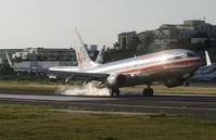 N966AN @ TNCM - American airlines landing at tncm - by SHEEP GANG