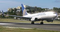 N21723 @ TNCM - ontinental N21723 landing at tncm on runway 10 - by Daniel Jef