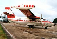 L4-01 @ MHZ - Turbolet of the Slovenia Air Force on display at the Mildenhall Air Fete of 2000. - by Peter Nicholson