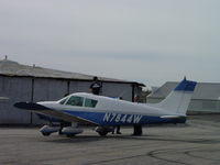 N7844W @ CCB - Getting ready to load up passengers and leave - by Helicopterfriend