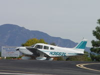 N3562L @ CCB - Waiting for take off at runway 24 - by Helicopterfriend
