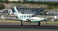 N3521D @ TNCM - N3521D taxing from Bravo to the active for take off - by Daniel Jef