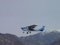 N623AP @ CCB - High over the threshold of runway 24 - by Helicopterfriend