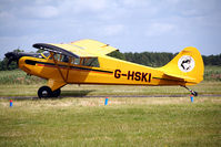G-HSKI @ EGCV - seen @ Sleap - by castle